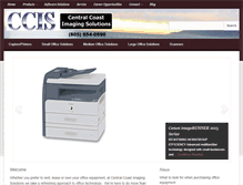 Tablet Screenshot of centralcoastis.com